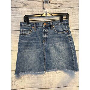 Women's BlankNYC Frayed Jean Skirt Size 27